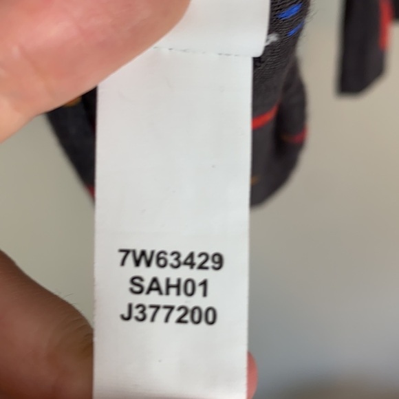 Lucky Brand Womens Aztec Print Balloon Hem Top Size Small Button Detail Artsy - Picture 10 of 10